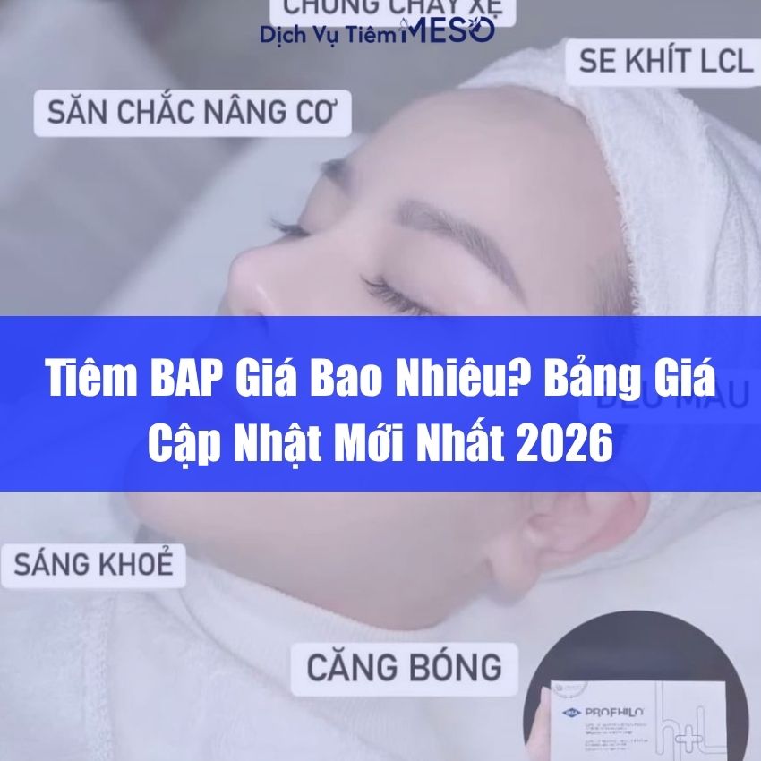 Tiêm BAP Giá Bao Nhiêu Bảng Giá Cập Nhật Mới Nhất 2026